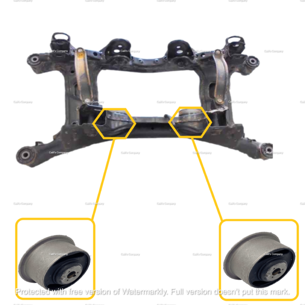27561-66J01 (N) for For 2pcs Suzuki Grand Vitara Rear Differential Mounting Bushing - Image 4