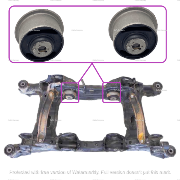 27561-66J01 (N) for For 2pcs Suzuki Grand Vitara Rear Differential Mounting Bushing - Image 5