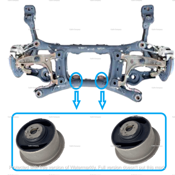 27561-66J01 (N) for For 2pcs Suzuki Grand Vitara Rear Differential Mounting Bushing - Image 7