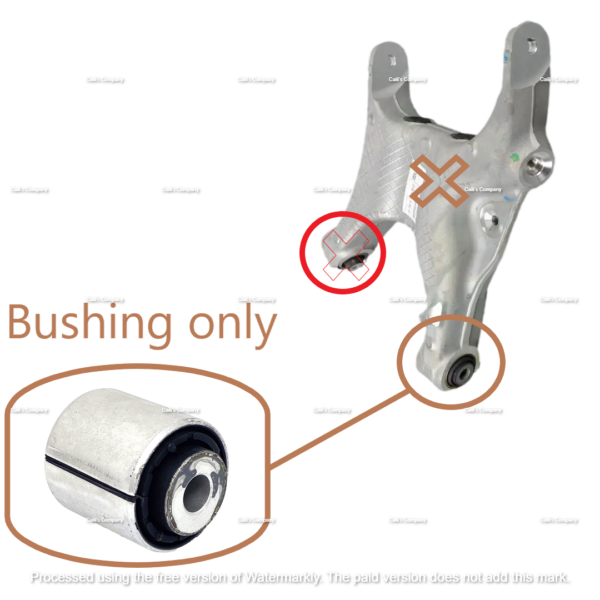 33326754558 (H) For BMW Rear Lower Arm Bushing E92 OEM 33326770829 - Image 10