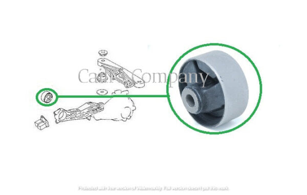 41651-58010 (Y,D) For Sienna Differential Bushing AWD 4WD - Image 2