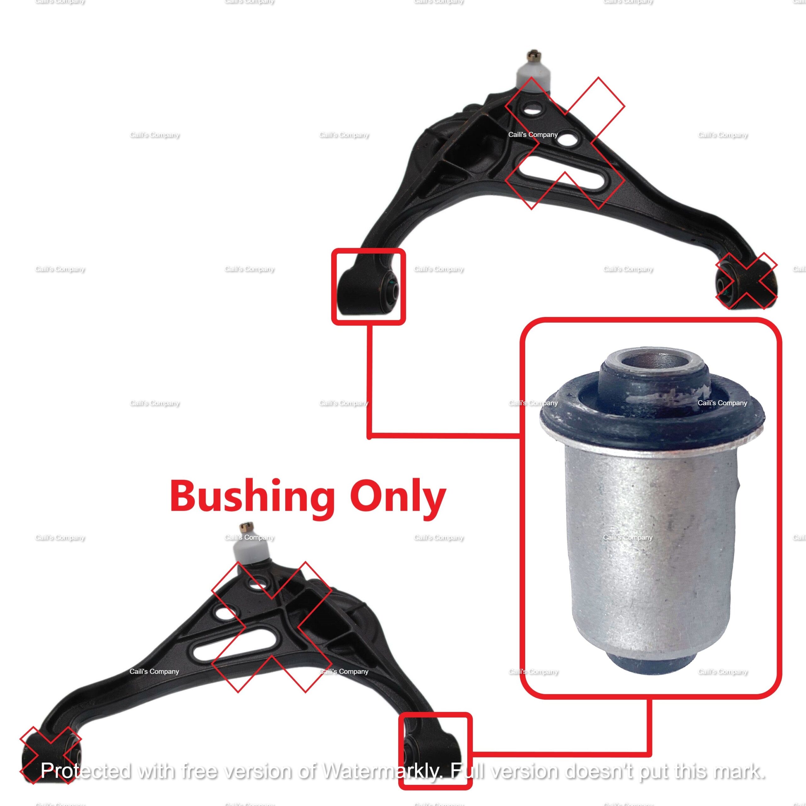 4526265D01 (A1) Bushing For Front Lower Control Arm Suzuki XL-7 Grand Vitara 4WD - Image 10